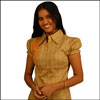 Brown Shirt with strips - Click here to View more details about this Product